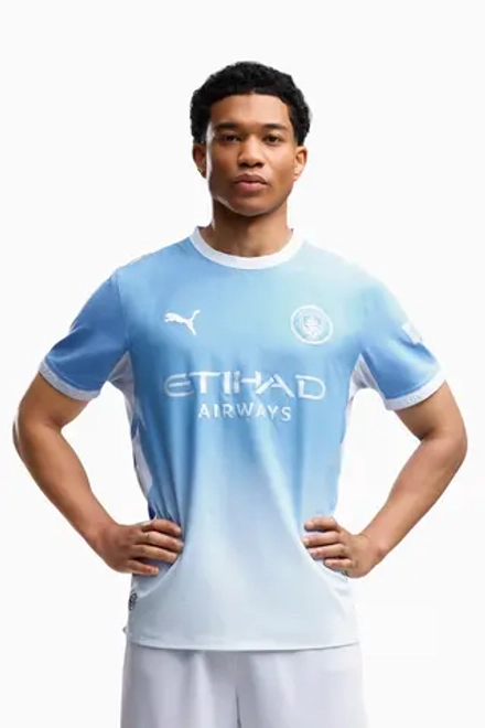 Футболка Puma Manchester City 26/27 Home Authentic - голубой