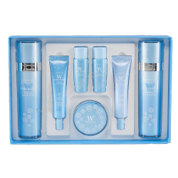 Enough W Collagen Whitening Premium Skin Care 5 Set бьюти-набор осветляющих средств с коллагеном