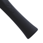 Черный силиконовый жезловый вибромассажёр Pixey Aquamini (Цвет: черный)