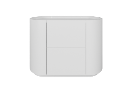 Тумба прикроватная Lagom 2 ящика ширина 60 см (белый)