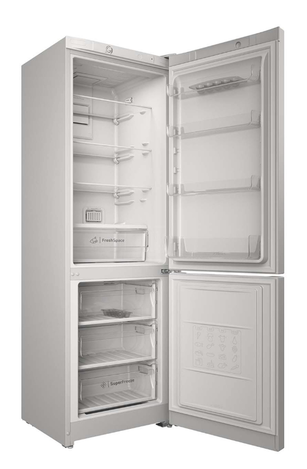 Холодильник Indesit ITS 4180 W 185 см, 220 л, 78 л, No Frost, 1 компрессор, белый