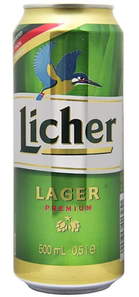 Licher Lager  0.5 л. - ж/б(24 шт.)