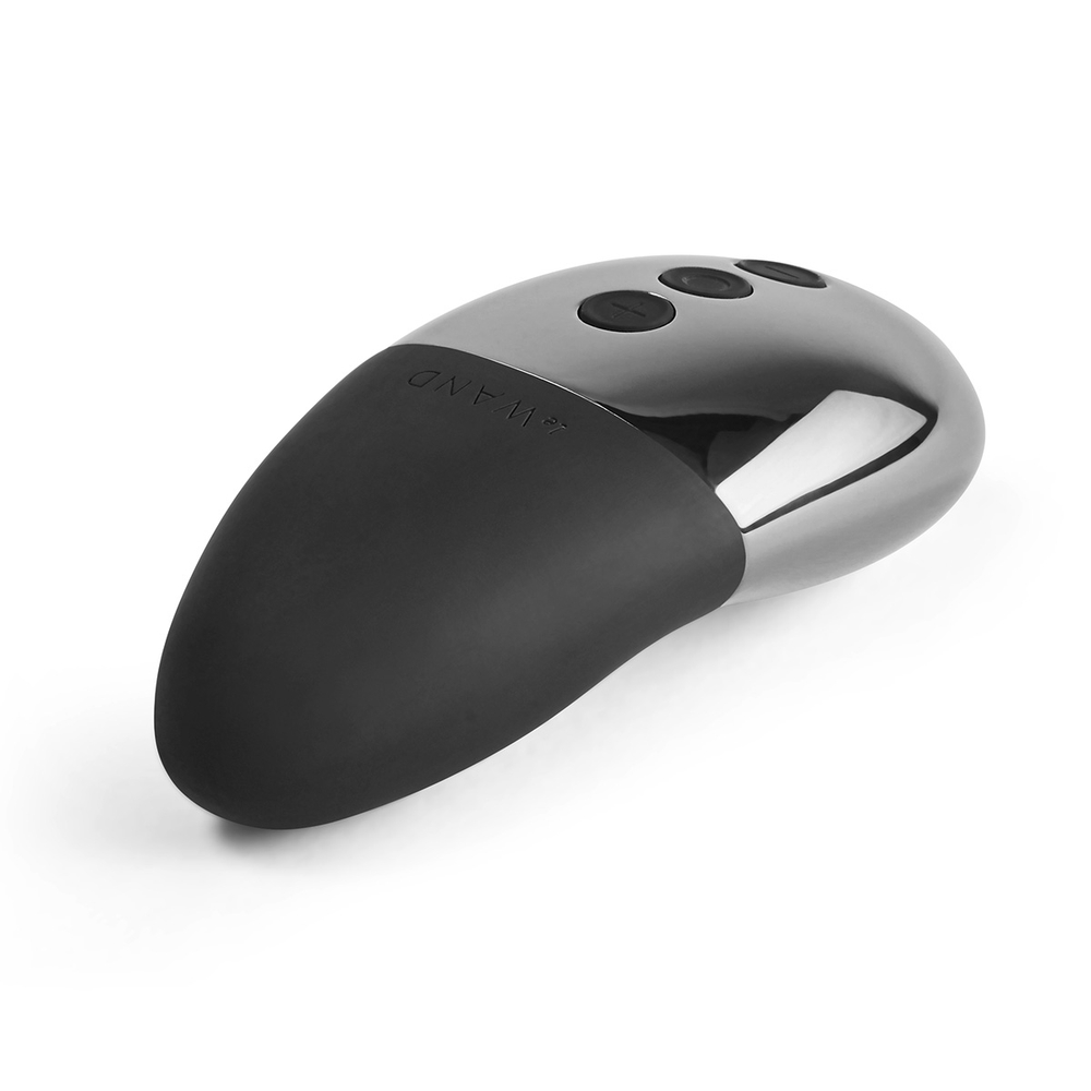 Утяжеленный премиум-вибратор Le Wand Point темный хром