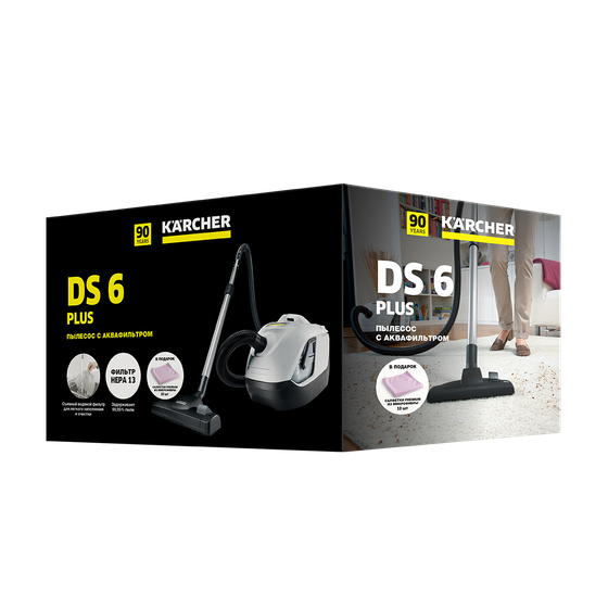 Пылесос с аквафильтром DS 6 Plus Anniversary Edition