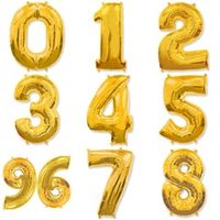 Фольгированные цифры