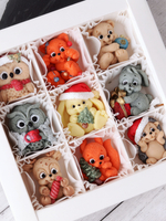 Сладкий новогодний подарок "Новогодняя сказка" #1 / Конфеты ручной работы