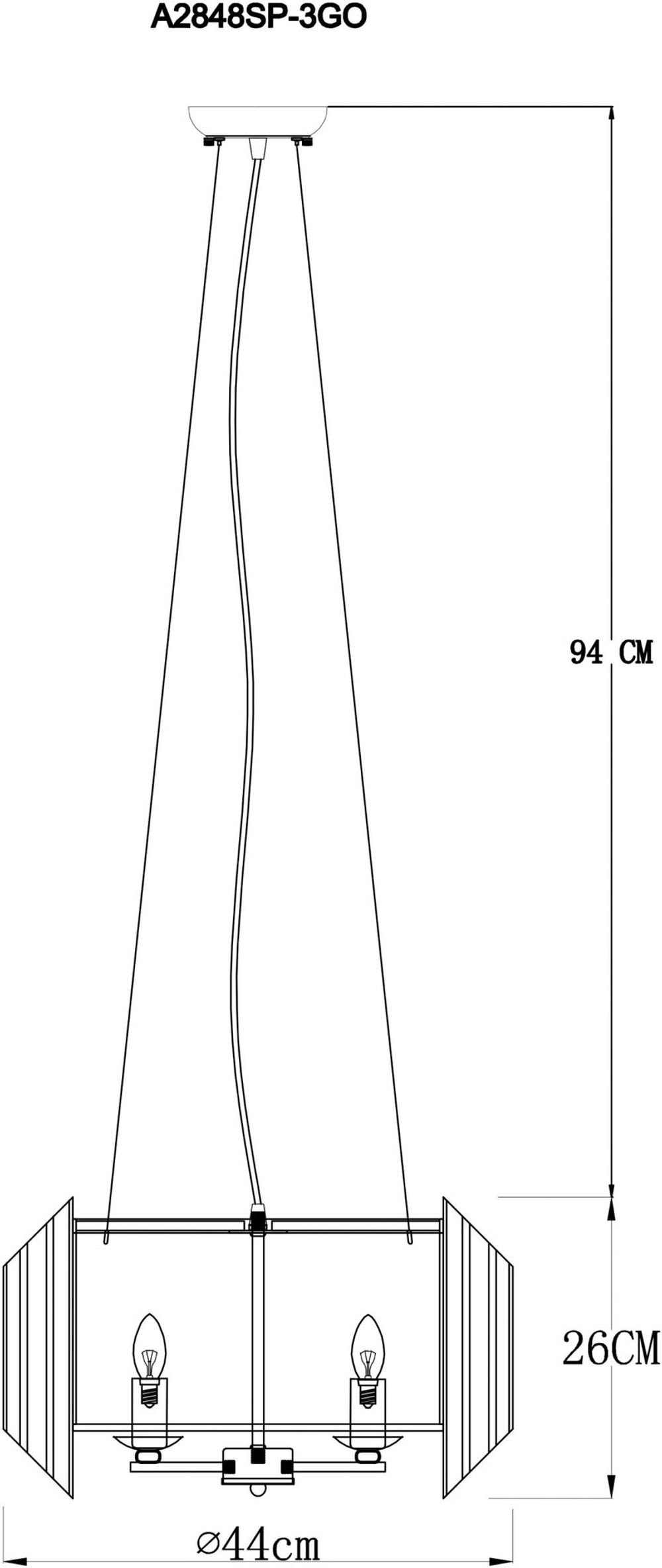 Подвесная люстра Arte Lamp