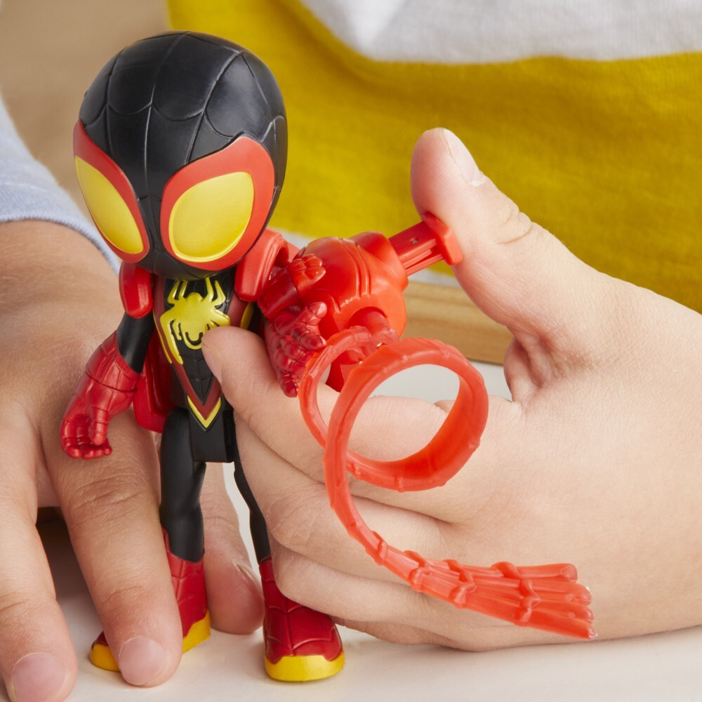 Hasbro Spidey Amazing Friends - Фигурка супергероя Майлза Моралеса Web-Spinners F7257 / артикул   F8143 F7257  / GTIN 5010996136534