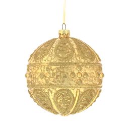 GAEM Украшение новогоднее Шар "Царская держава", D 10 см, L10 W10 H10 см, 2 в.