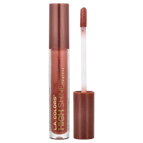 L.A. Colors, High Shine, блеск для губ с маслом ши, CLG949 свежесть, 4 г (0,14 унции)