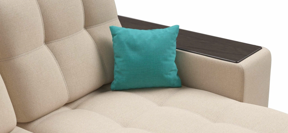 Угловой диван Босс ХЛ Рогожка Венто бежевый(снят с продажи)