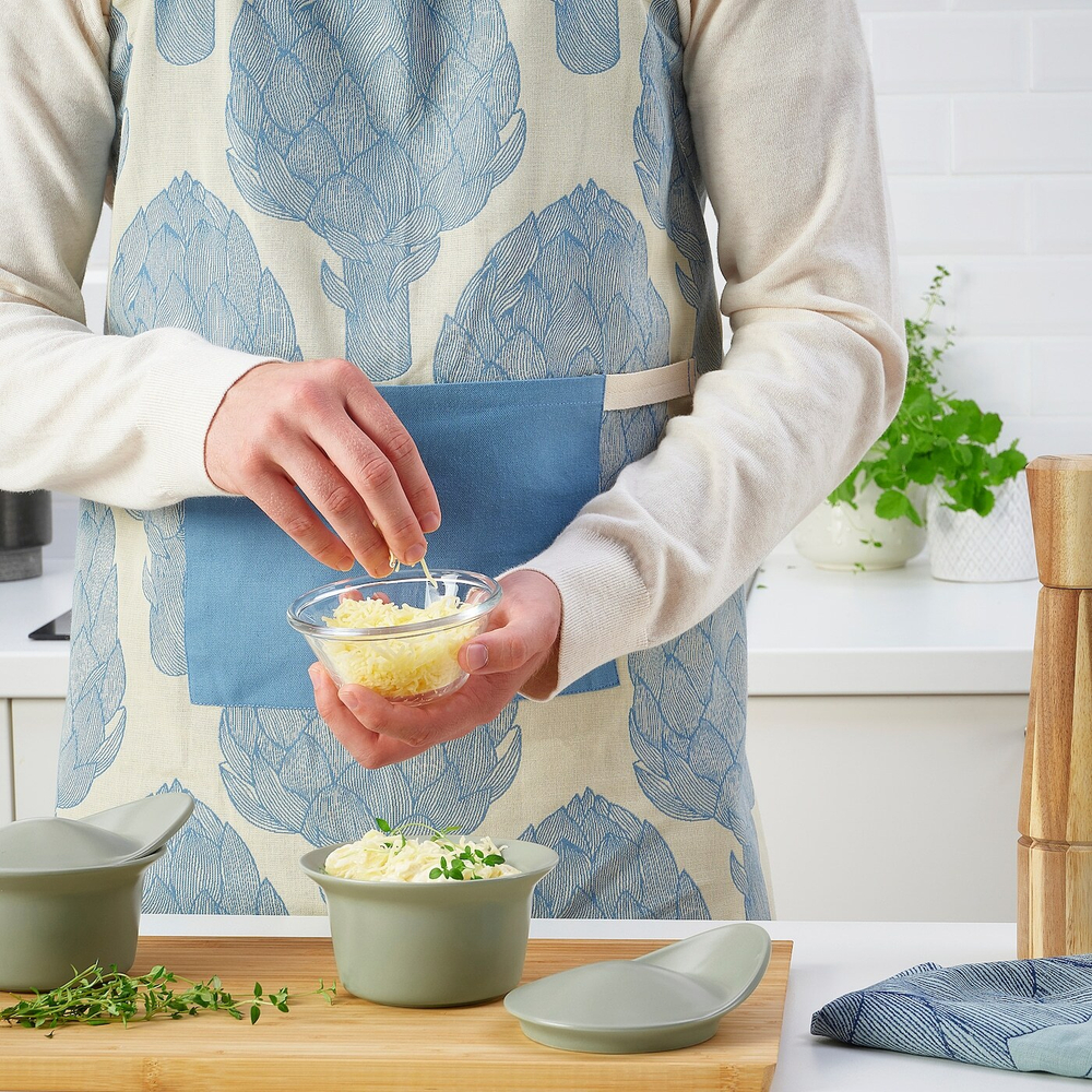 Набор форм для запекания IKEA FARGKLAR (ФЭРГКЛАР), Светло-зеленый, 0,2 л, 2 шт