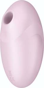 Розовый вакуум-волновой стимулятор с вибрацией Vulva Lover 3 (Цвет: розовый)