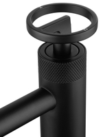 Смеситель для раковины WONZON & WOGHAND, Черный матовый (WW-H1065-MB)