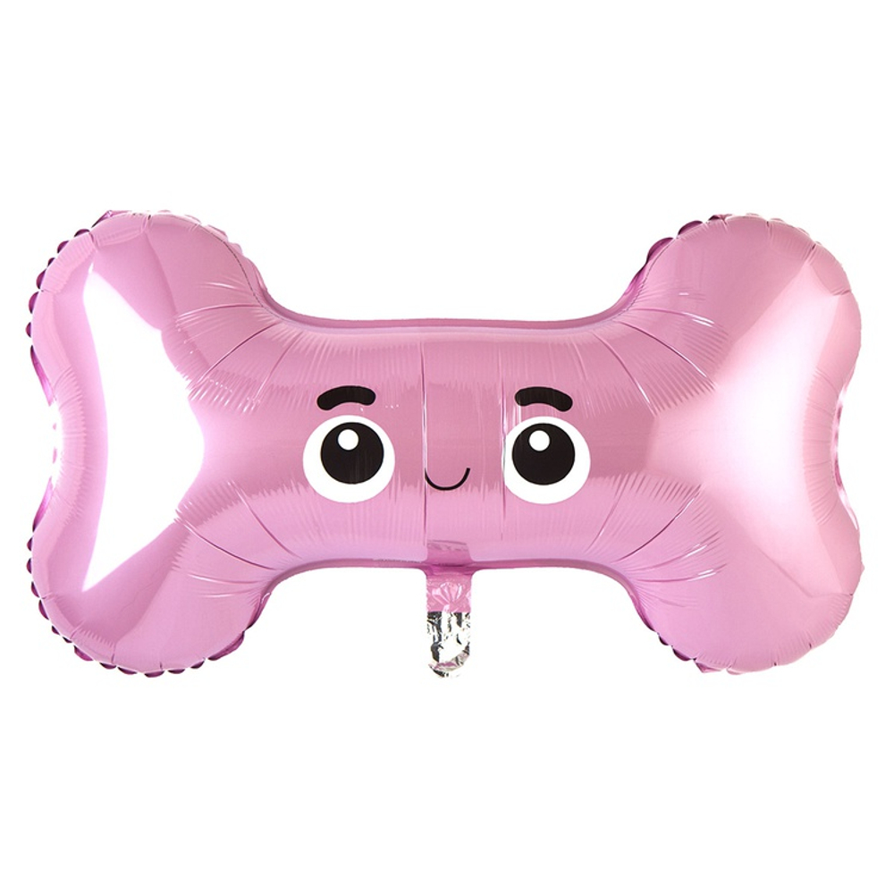 Шар Фольгированный Косточка розовая (Розовый)