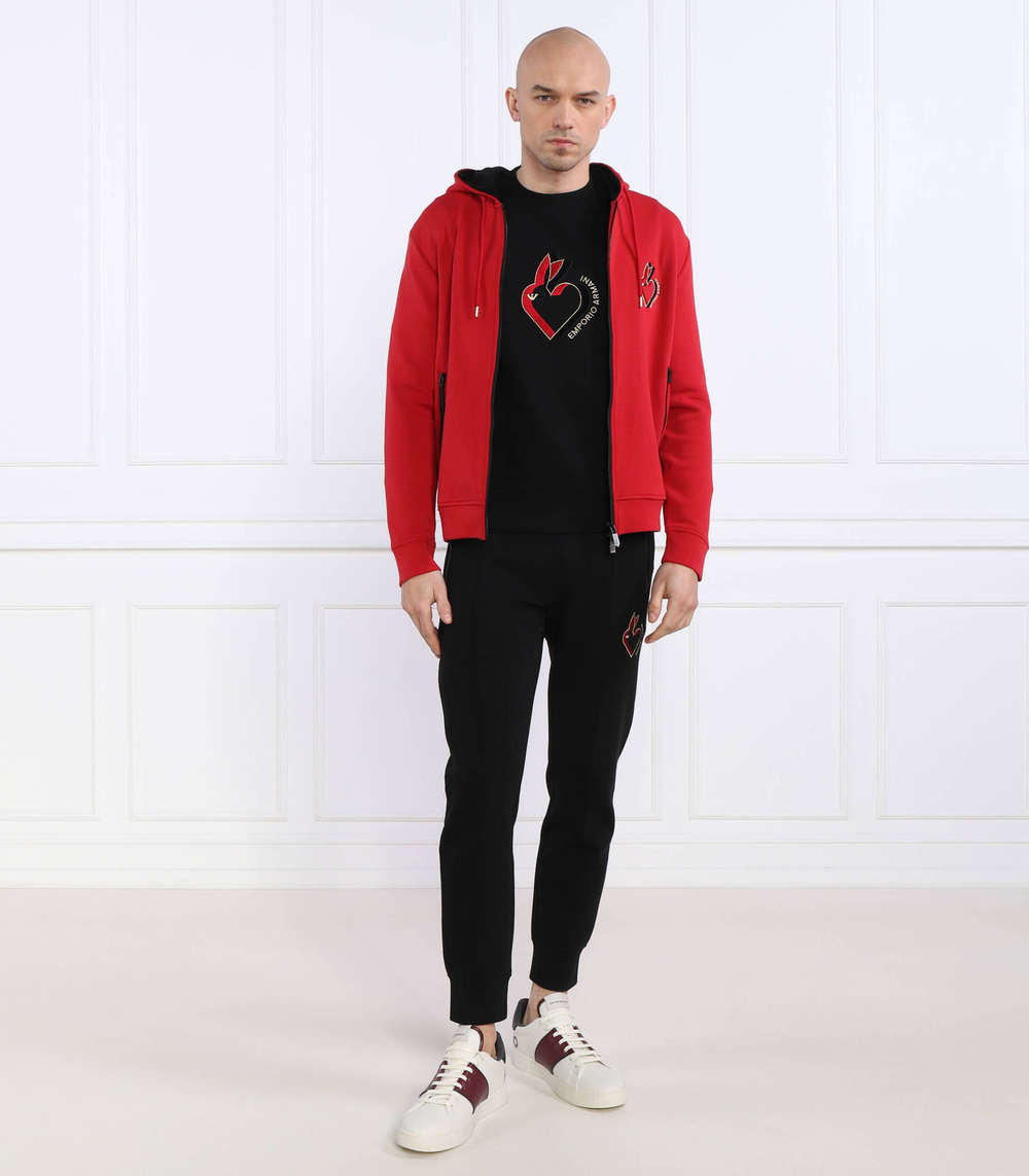 Худи Emporio Armani - красный(3R1MBK 1JHSZ)