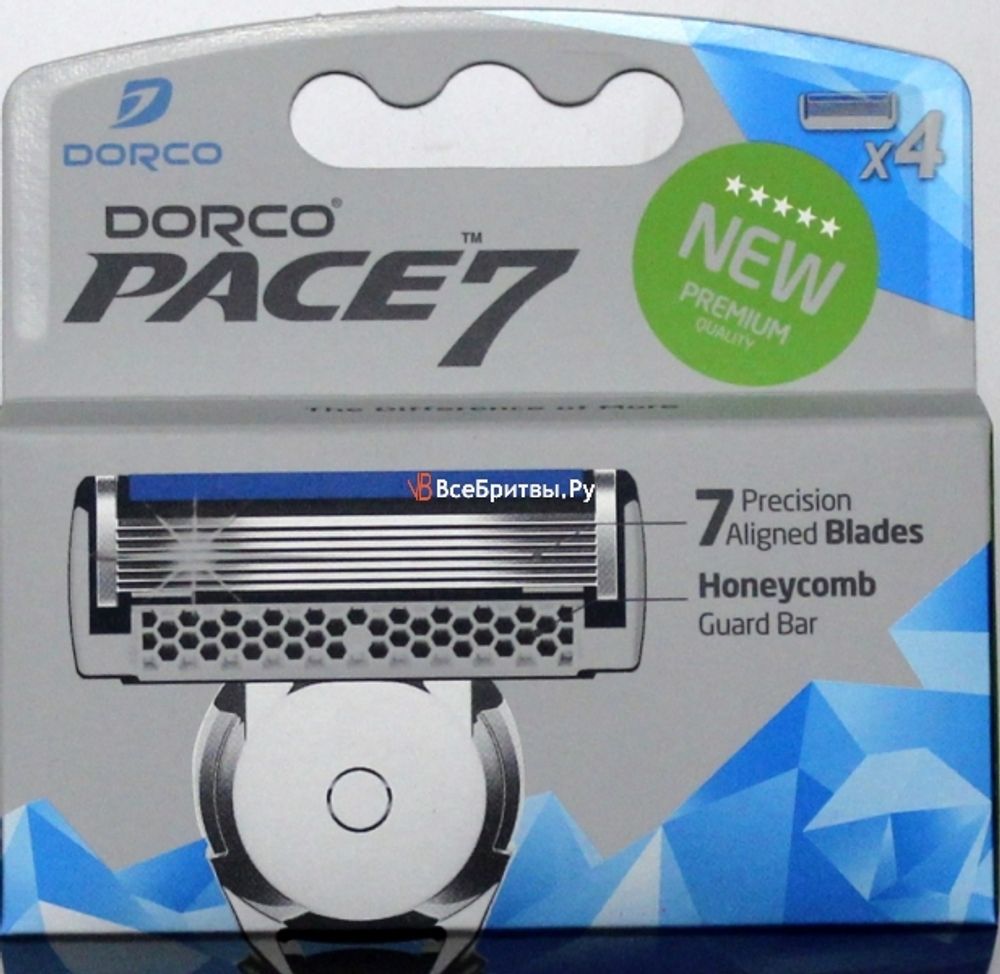 Dorco кассеты мужские &quot;PACE-7&quot; 4шт