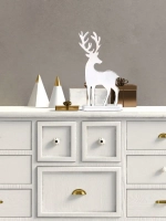 Новогодние декор. Набор из трех оленей 31см, 24см, 16см