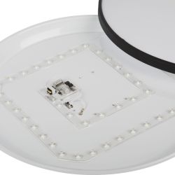 Светильник потолочный светодиодный ЭРА Классик без ДУ SPB-6 Slim Base BK 70W-5K 5000К