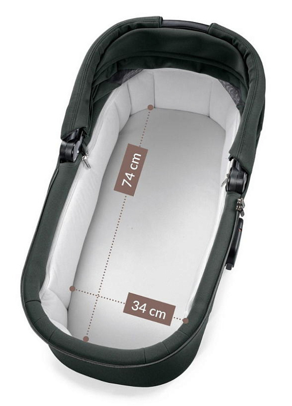 Коляска Peg Perego Veloce TC New Culla Flex 2 в 1 Metal