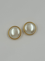 Клипсы с «жемчужными» вставками