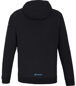 Мужская теннисная кофта Babolat Exercise Hood Sweat Men - черный