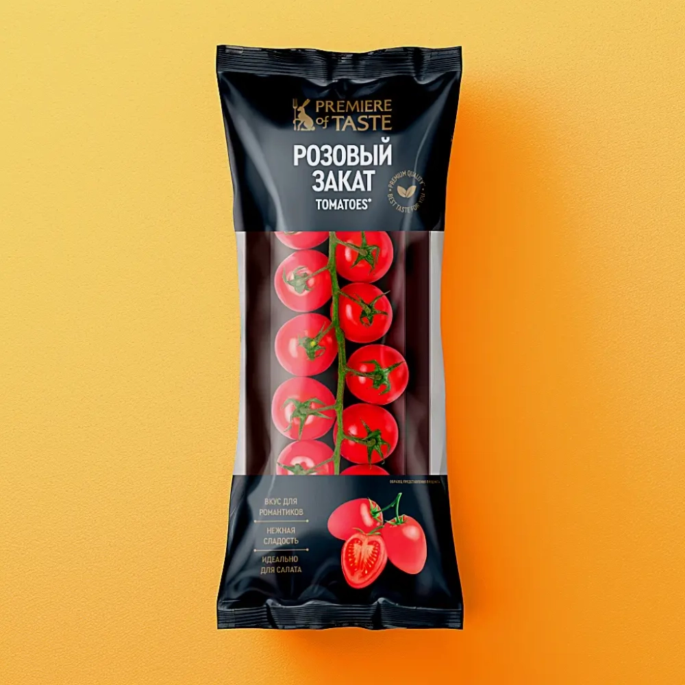 Томаты сливовидные Розовый закат Premiere of taste 350г