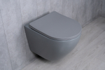 Унитаз подвесной Tornado Gid Tr2122TF-Lgm 62259Y серый матовый 49x36x36