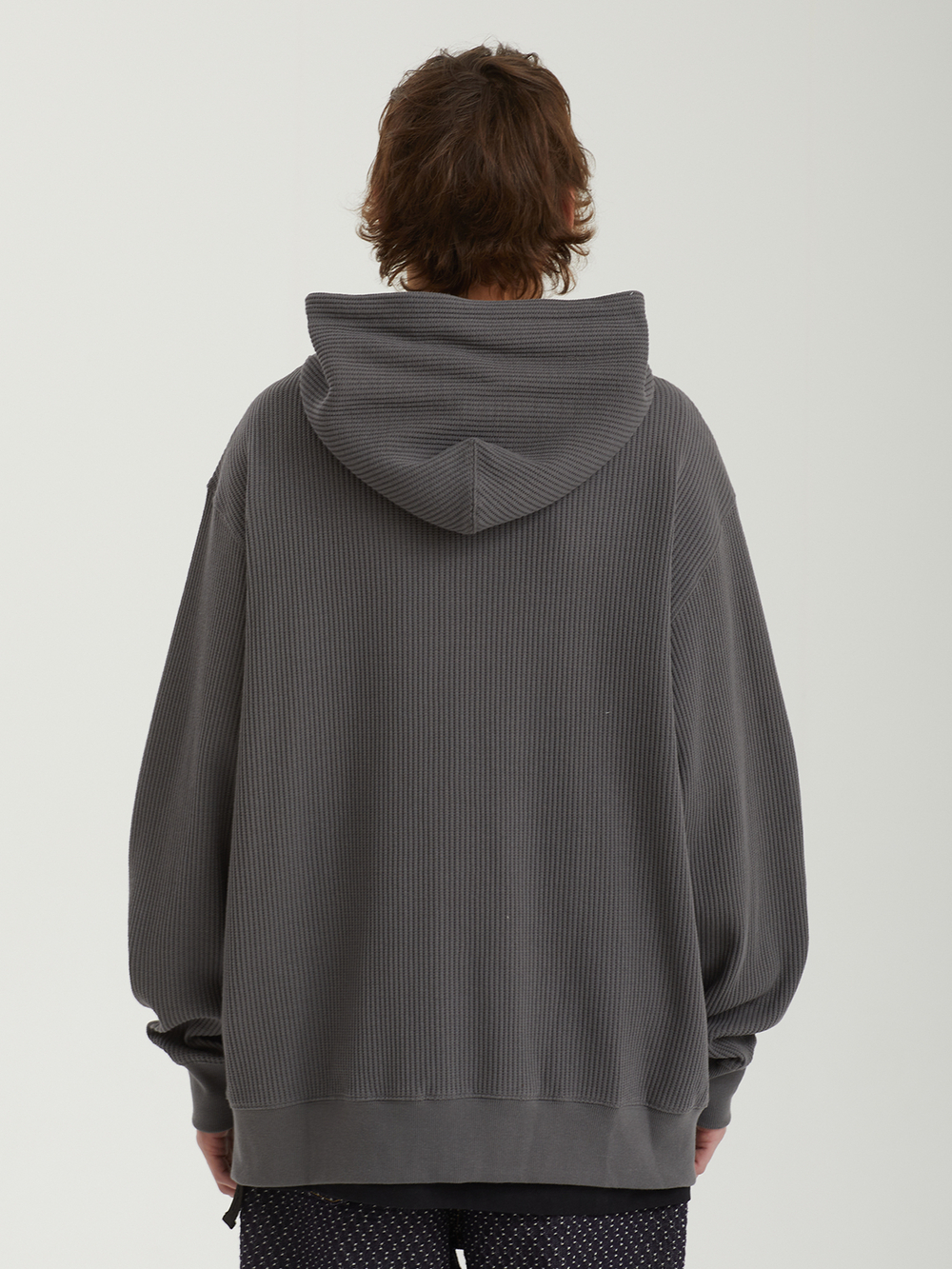 Мужская Толстовка Oval Globe Waffle Zip-up