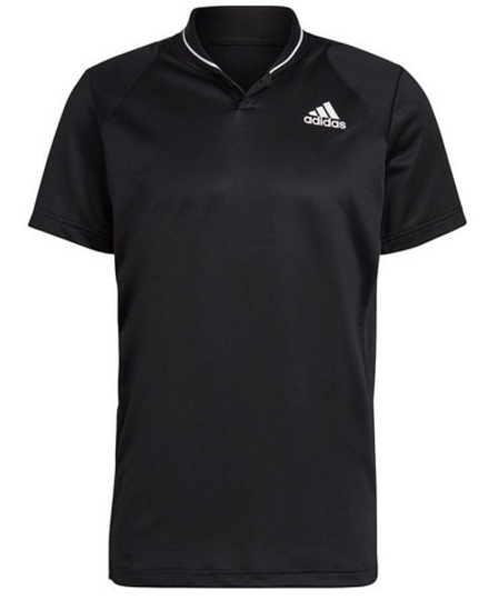 Мужское теннисное поло Adidas Club Rib Polo - black/white