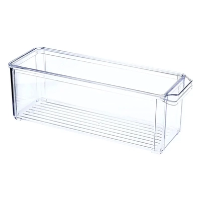 Органайзер для холодильника 10х10см с крышкой прозрачный