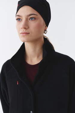 Куртка медицинская женская Аттакай, черная