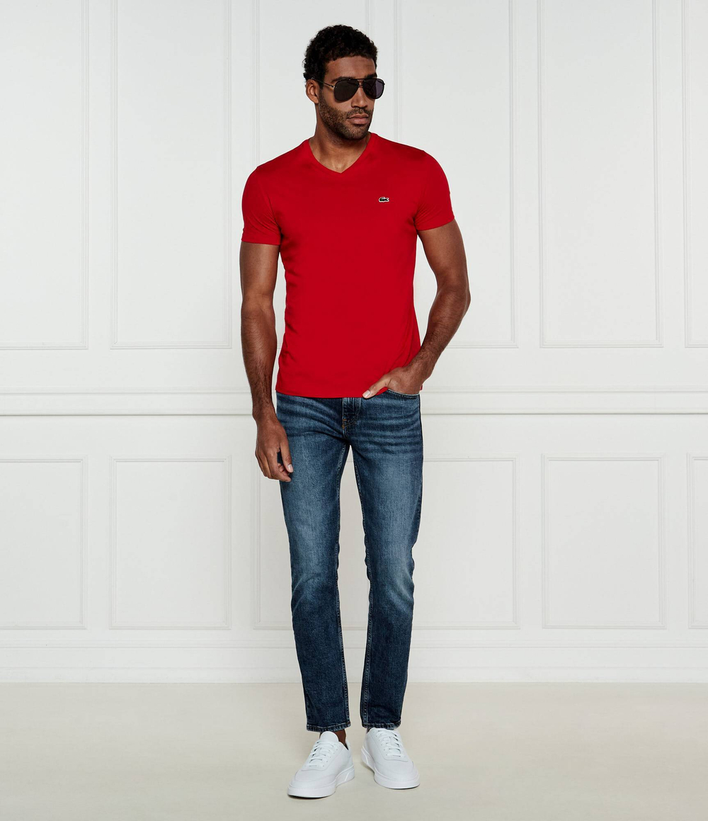 Футболка Lacoste - красный(TH6710)