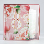 Подарочный набор, ежедневник А5, 80 л. и термостакан 350 мл «С 8 марта»