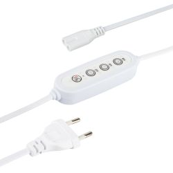 Таймер для светильника ЭРА FITO-LINETIME 2 pin (2/4/8 H) с проводом 1,5 м