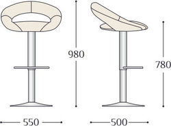 Стул Льюис барный