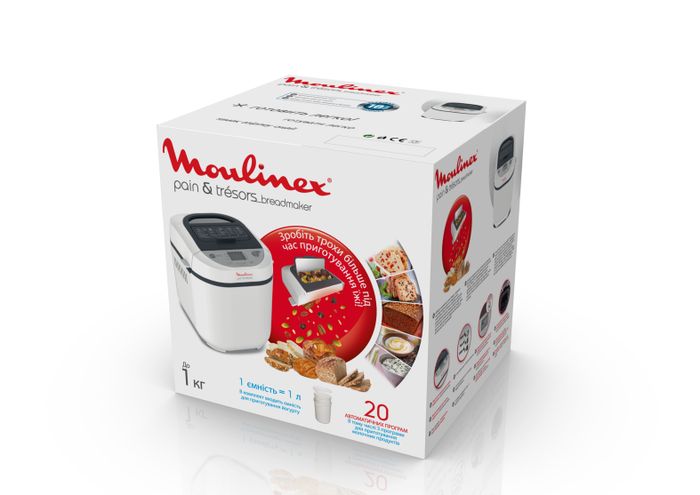 Хлебопечка Moulinex Pain&Tresors OW250132