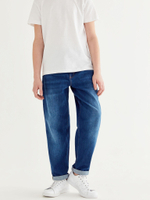 Джинсы стрейч для мальчика Next M14-728, Синий