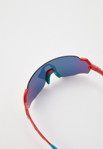 Спортивные очки с диоптриями HILX Savage (L) / Shiny Red Blue / Red Lens
