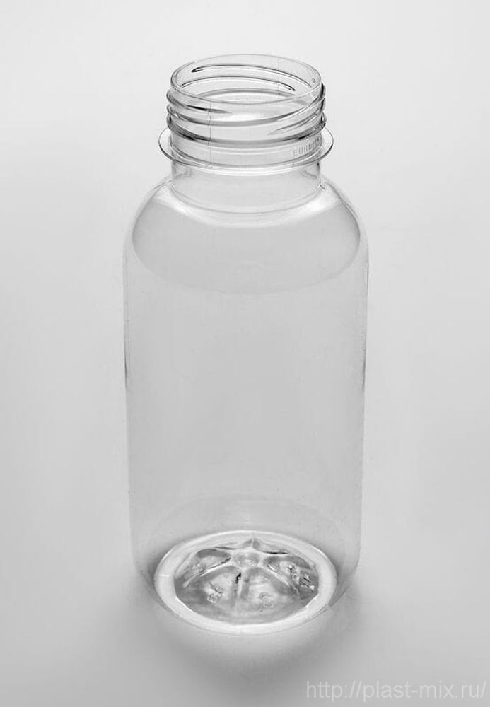 Бутылка ПЭТ 0,3л. Прозрачная круглая d-38мм (17гр) 250шт/упак