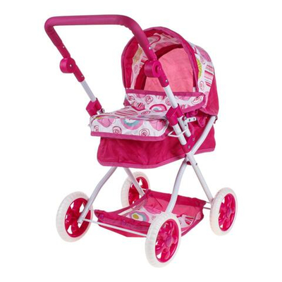 Коляска для куклы лежачая, пакет FL8137