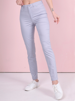 Медицинские джинсы Б-118 светло серые