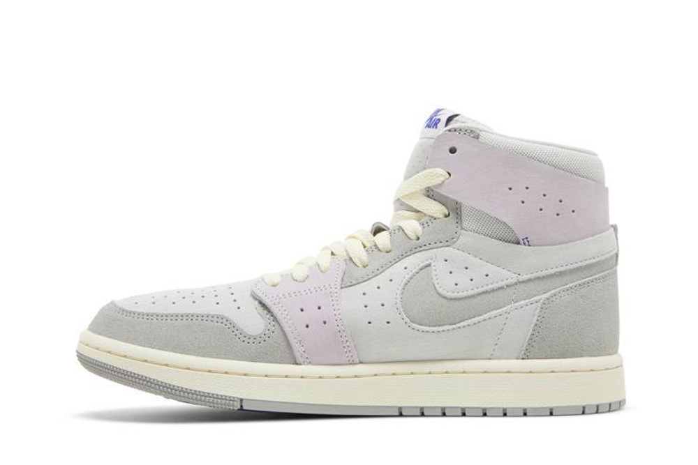 Кроссовки Jordan Air Jordan 1 High Zoom Cmft 2 "Light Smoke Grey And Barely Grape" (Женская размерная сетка)
