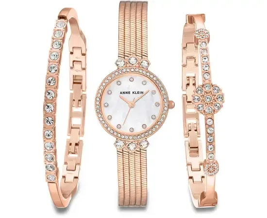 Женские часы Anne Klein AK/3202RGST (В наборе)