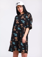 Платье-футболка спортивное оверсайз