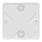 Коробка разветвительная КМР-030-032кг наружная (100x100x28) белая с клеммником EKF PROxima (35.00 шт.)