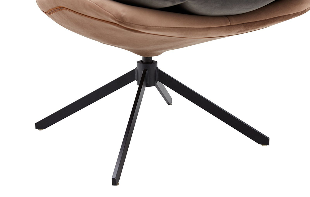 Дизайнерское кресло DC-1565G коричневый (BROWN)