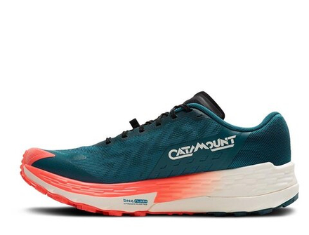 Кроссовки для бега мужские Brooks Catamount 4 M Сине-Коралловые