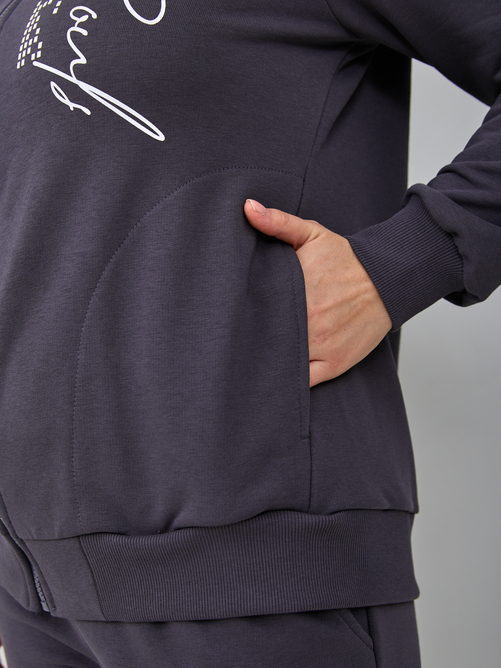 Костюм с брюками Кбфп-584/антрацит