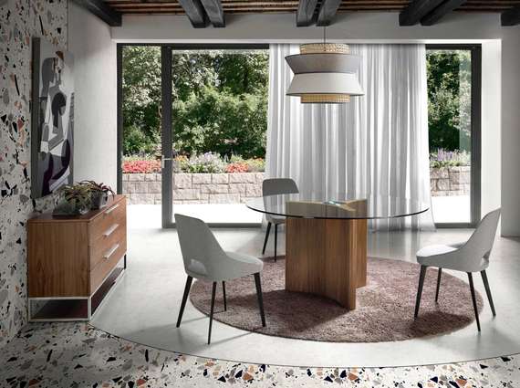 Круглый обеденный стол MI1706B